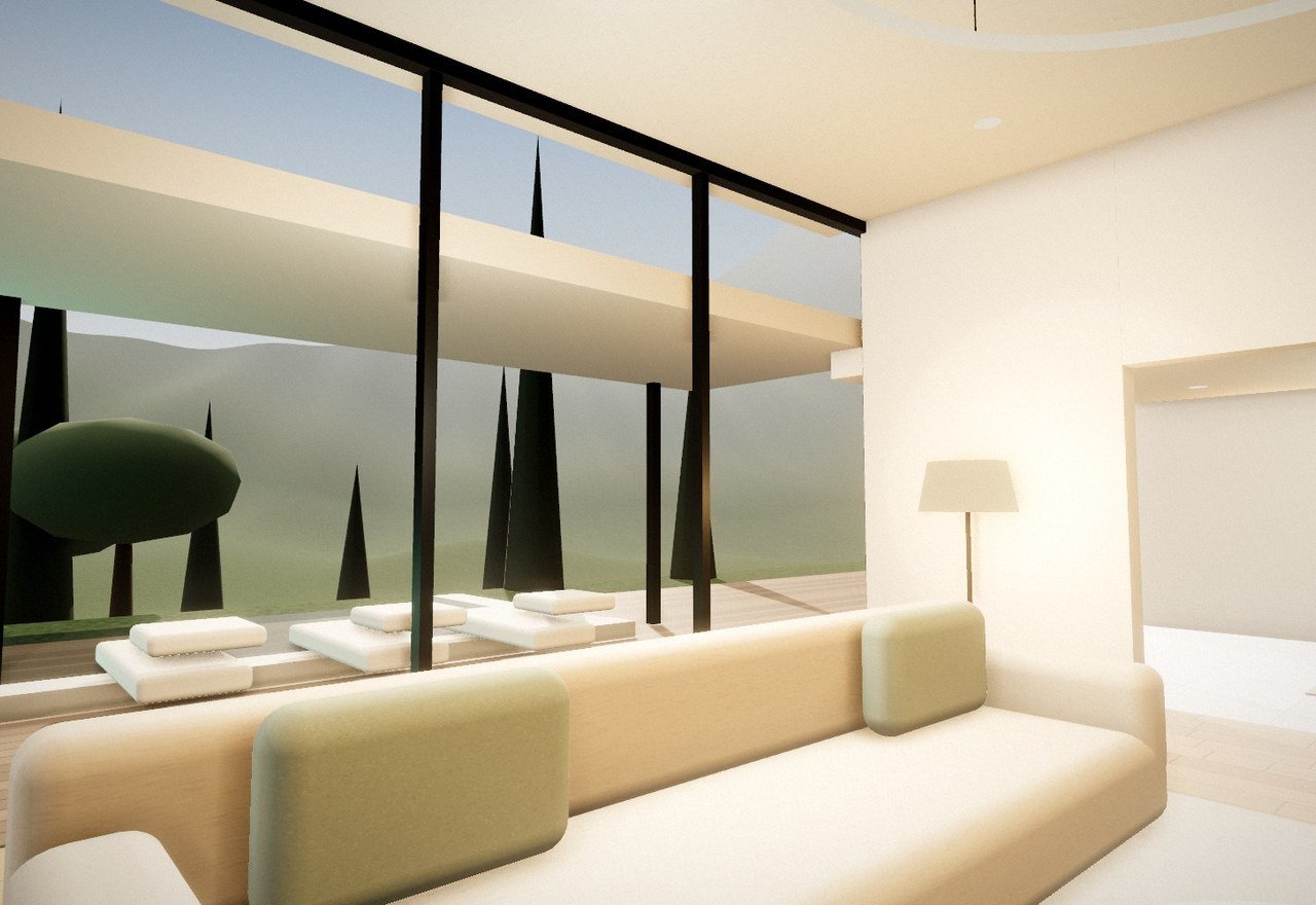 The living room