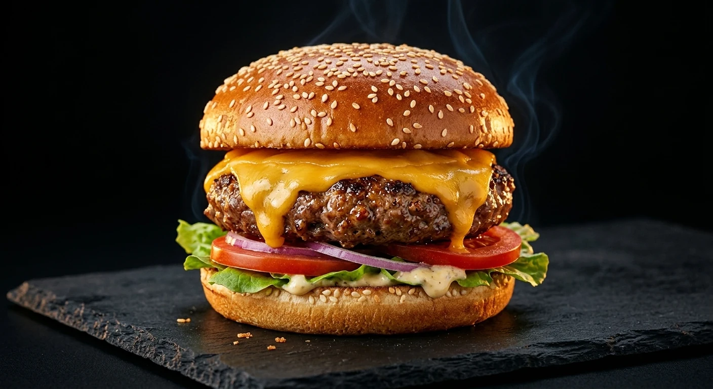 The Slate burger